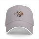 Black Baseball Cap With Retro Jason Voorhees Pumpkin Graphic