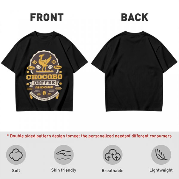 Chocobo Coffee Midgar Fastest Delivery Service T-Shirt