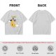 Olive t-shirt with sweet dreams cheese moon and mouse graphic