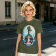 One Piece Brook Playing Violin on Laboon Whale Moon T-Shirt Print