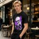 Olive Anime Graphic T-Shirt Featuring Killua Zoldyck