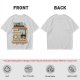 Owl sushi chef at Japanese sushi shop graphic t-shirt