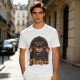 Olive T-Shirt with Gothic Blathers Themed Archway Print