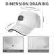 Black baseball cap with 'Shitstorm Survivors Club' cartoon cloud graphic