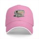 Black baseball cap with retro computer 'just another kind of day' print