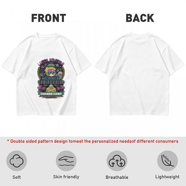 Lucca Ashtear Mechanical Engineering Summer Camp T-Shirt