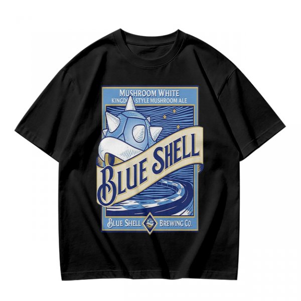 Blue Shell Brewing Co Mushroom White Ale T-Shirt