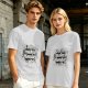 Olive green t-shirt with 'Coffee makes Mondays possible' print