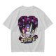 Olive Graphic Tee with Anime Hunter Characters and Huntr/X Text