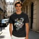 Olive T-Shirt With Studio Ghibli Character Balloon Print