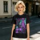 Attack on Titan Anime Villains Neon Graphic T-Shirt