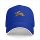 Black Baseball Cap With Colorful Halloween Witch Graphic Print