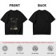 Olive t-shirt with first degree murder crow graduates graphic