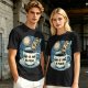 Life Is Not A Race Sloth Coffee Starry Night T-Shirt