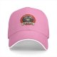 Black Baseball Cap With Employee Of The Month Grim Reaper Print