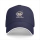 Black baseball cap with 'No Less Despresso' coffee cup graphic