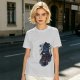 Olive T-Shirt With Dark Wizard Illustration And Japanese Text