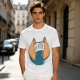 Olive T-Shirt With Funny Fortune Cookie 'Nope Not Today' Print