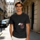 Olive Green T-Shirt With Cute Cartoon Pig Print