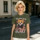 Too Cute To Be Scary Vampire Cat Graphic T-Shirt