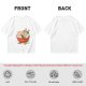 Olive T-Shirt With Cute Cat Ramen Bowl Graphic Print