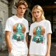 Avatar Aang State of Illustration Tee for Anime Fans