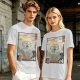 Katara Waterbending Ukiyo-e Style Graphic T-Shirt