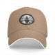 Black Baseball Cap With Floating Island Landscape Graphic