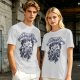 One Piece Monkey D. Luffy Gear 5 Metal Rock Style Graphic T-Shirt