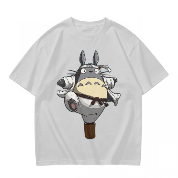 Totoro Karate Fighter Graphic T-Shirt