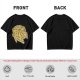Olive Green T-Shirt With Pepperoni Pizza Slice Graphic