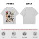 Olive T-Shirt With Cute Sushi Cat Illustrations