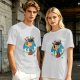 Olive T-Shirt with Pinocchio 'Oh Boy' Graphic Print