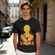 One Piece Sanji Fire Kick Graphic Olive T-Shirt