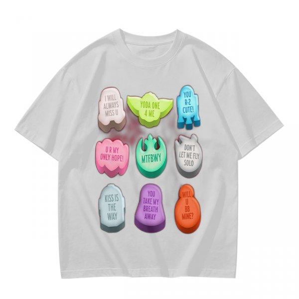 Star Wars Conversation Hearts Graphic Tee