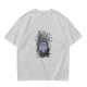 Olive Green T-Shirt With Totoro In Grass Graphic Print