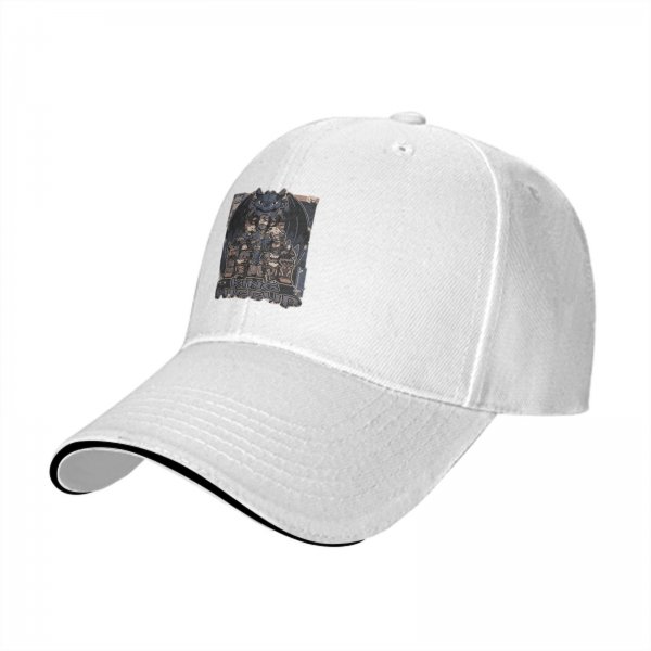Black Baseball Cap with How to Train Your Dragon King Hiccup Print
