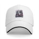 Black baseball cap with Papa's Pit BBQ graphic design