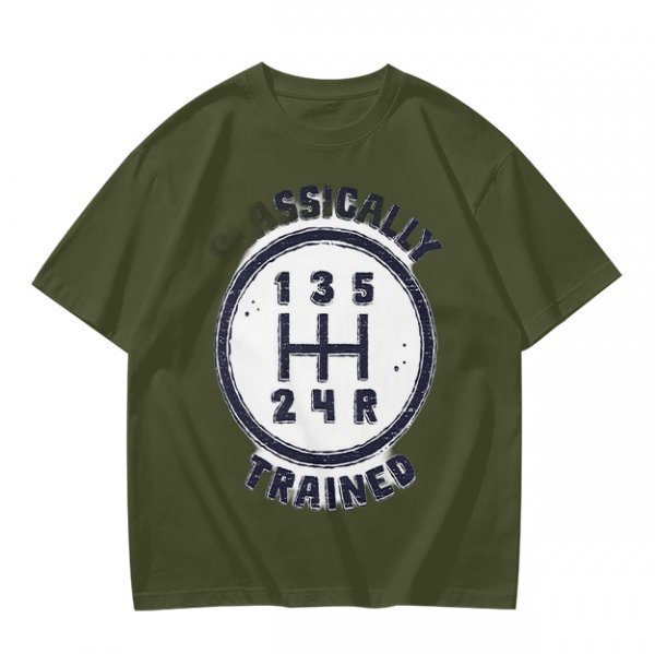 Classically Trained Manual Transmission Gear T-Shirt