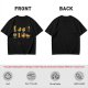 Olive Green T-Shirt With Cute Cartoon Cat Illustrations