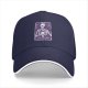 Black baseball cap with 'The Coffee' skeleton tarot-style graphic