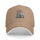 Black baseball cap with Howling Mad Tiki Lounge graphic print