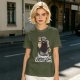 Olive T-Shirt with Dungeons & Gluttons Dwarf Viking Graphic