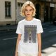 Olive t-shirt with retro video game 'It's dangerous to go alone' print