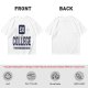 Olive College Graphic T-Shirt with 538 Print Design