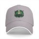 Black baseball cap with One Piece Roronoa Zoro graphic print