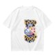 Olive t-shirt with funny pigeon pizza 'Give me food or I will poop' print