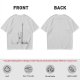 Olive Green Oversized T-Shirt With Abstract Line Art Print