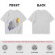 Olive Graphic T-Shirt With Coffee Mug And Rainbow Design