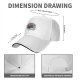 Black baseball cap with retro sunset and dice graphic